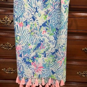 Lilly Pulitzer Tassel Scarf